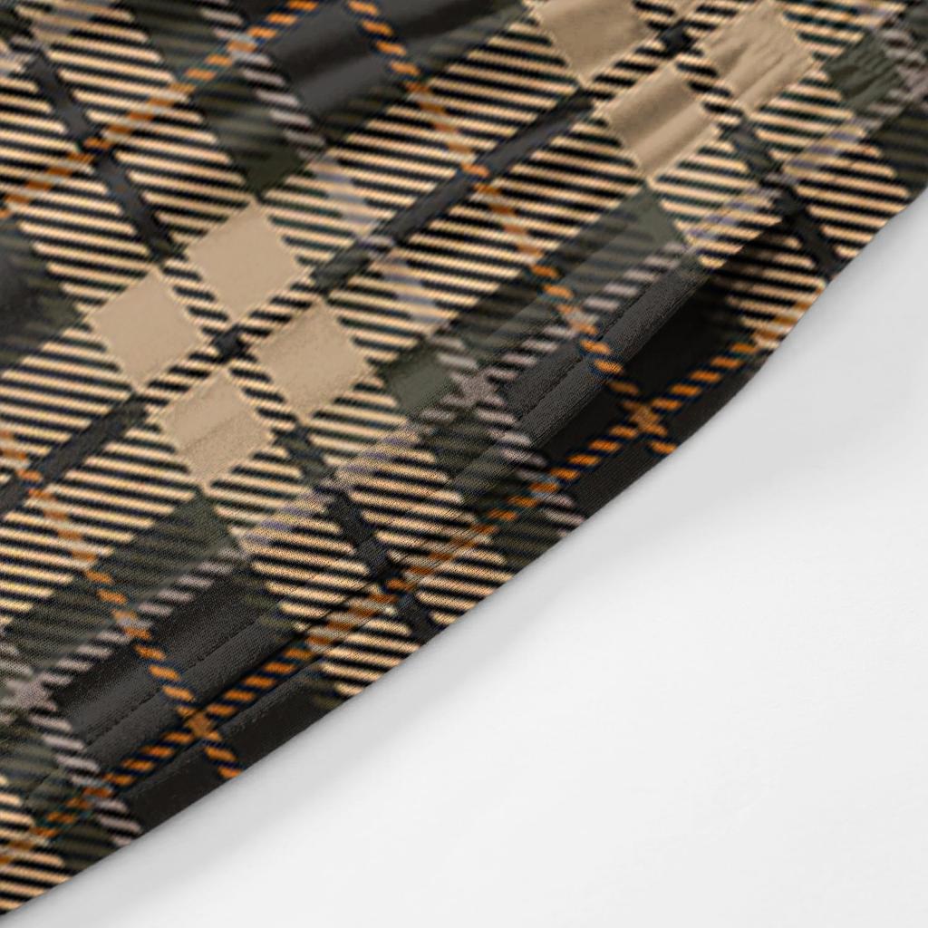 Men's Drawstring Pocket Cuffed Casual Pants Home Sleep Pants