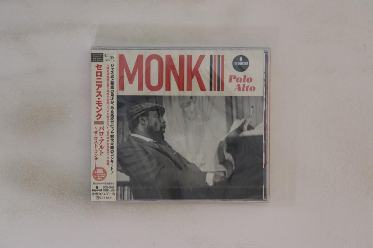 

CD THELONIOUS MONK Palo Alto UCCI1048 IMPULSE 2020 Япония Оби Джаз Б/у