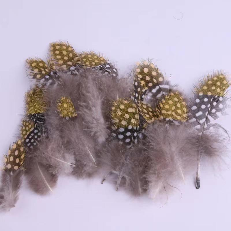 50Pcsdiy Jewelry Accessories Feather Diy Feather Headdress Corsage Hat Shoes Handicrafts Decorative Materials
