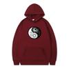 Sun Moon Taiji Printed Sweatshirts for Men Clothing Fashion,Casual  New in Hoodies Sweatshirts Harajuku Y2k Men's
