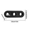 Boucle de Corde à Vent de Tente à 3 Trous 10 PCS Tendeur de Corde de Guidage de Tente Boucle Fixe Accessoires de Toile Coupe-Vent Pour Camping Randonnée en Plein Air