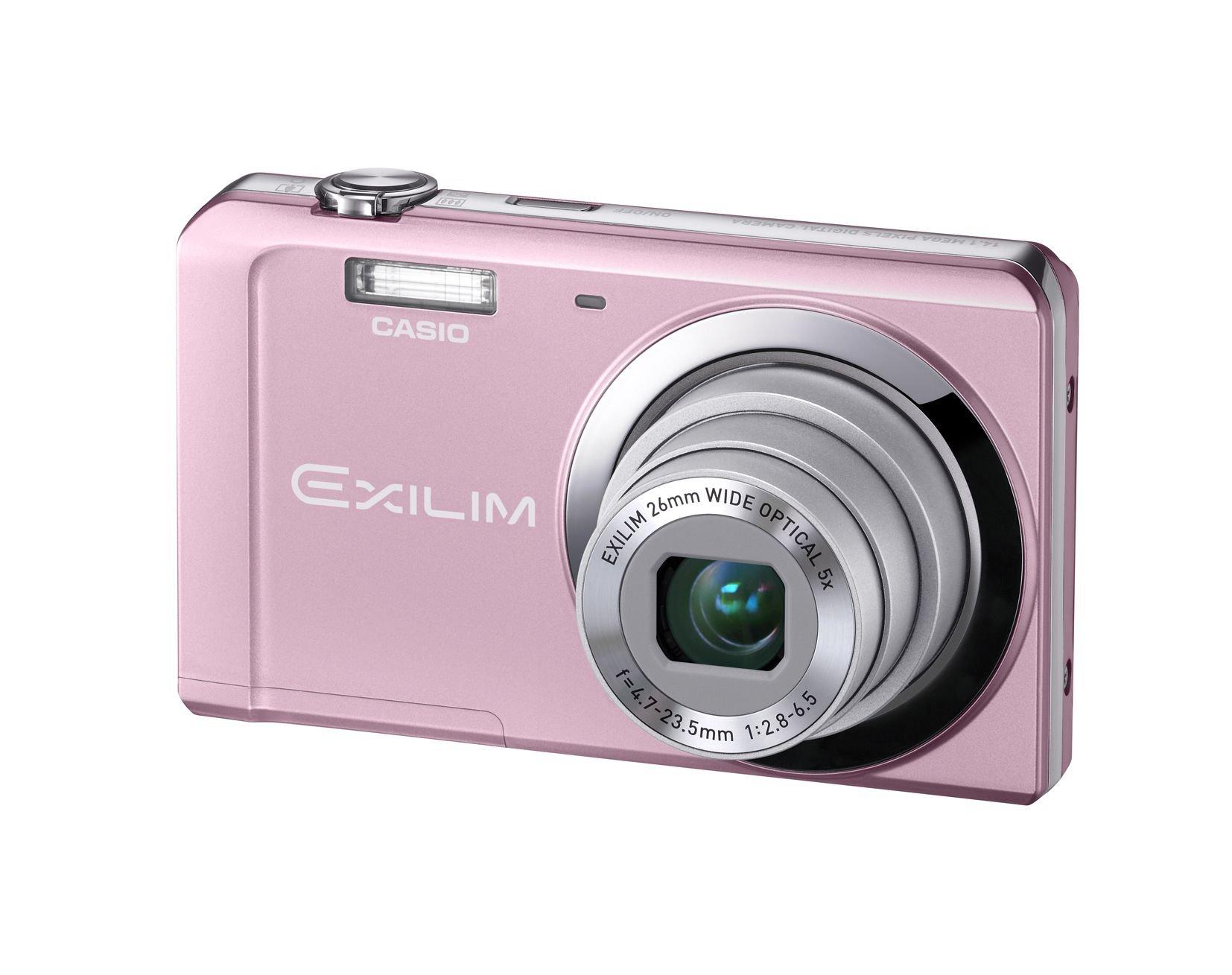 

Цифровий фотоапарат CASIO EXILIM мільйон пікселів 5x рожевий 14.1 EX-ZS5PK рожевий