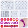 Silicone Molds For Resin Beads Gemstones DIY Crafting Multi Shape Jewelry Accessories Pendants Casting Tools Supplies Set