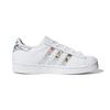 adidas Supergwiazda J 'Diament' (Dla obu płci) Chmurny Biały / Chmurny Biały / Chmurny Biały Dziecięce Buty do Skateboardingu CG6708