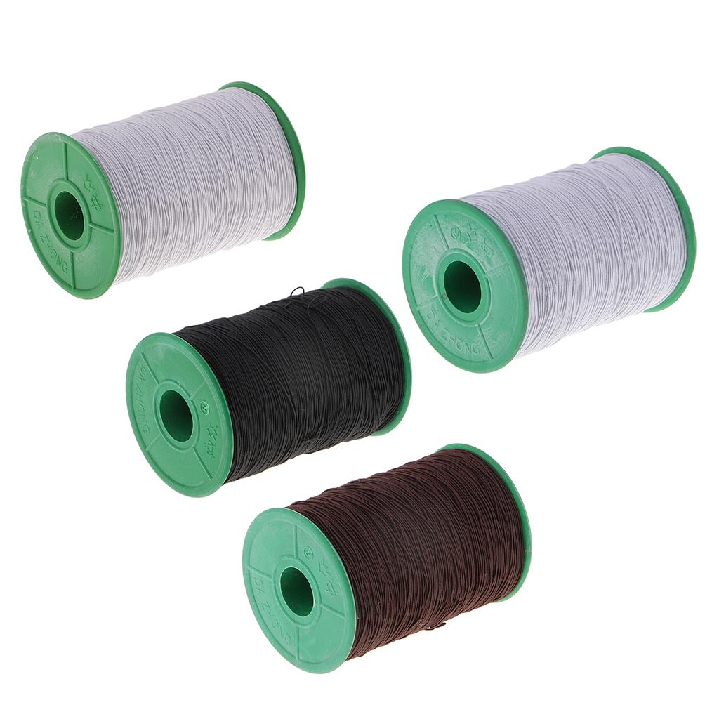 Polyester Elastic Cord Round Sewing Accessory for Jewelry Making Strong Thread for Crafting Clothes and Outdoor Equipment