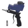 Portable Sandblaster Gun Kit 70-150 PSI 6000RPM Gravity Feed Sandblasting Pneumatic Blast Gun Handheld Tool with Air Tube Connector for Cleaning