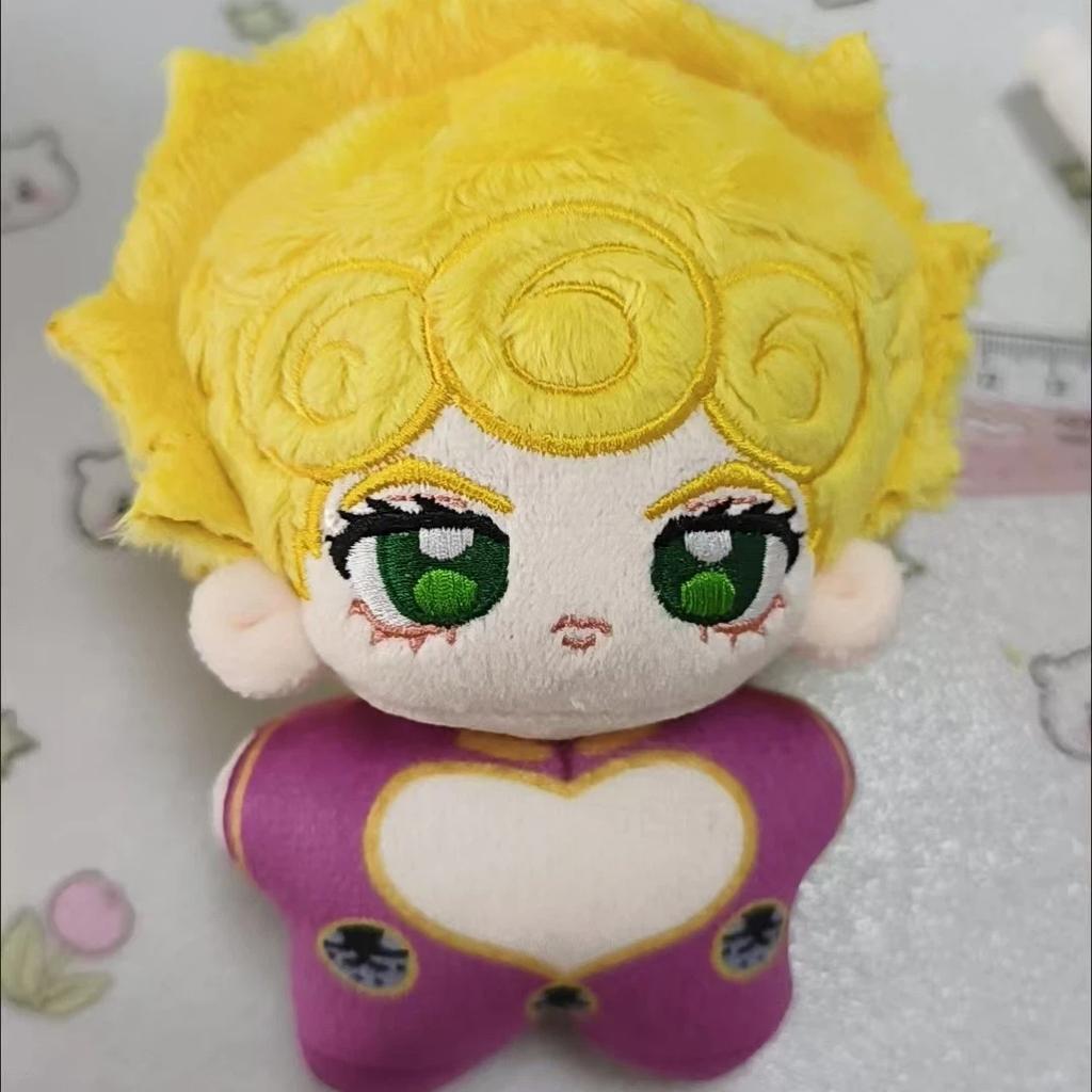 10CM Anime JoJo's Bizarre Adventure Jolyne Cujoh Kakyoin Tenmei Plush Keychain Pendant Cotton Plushie Kids Christmas Gifts