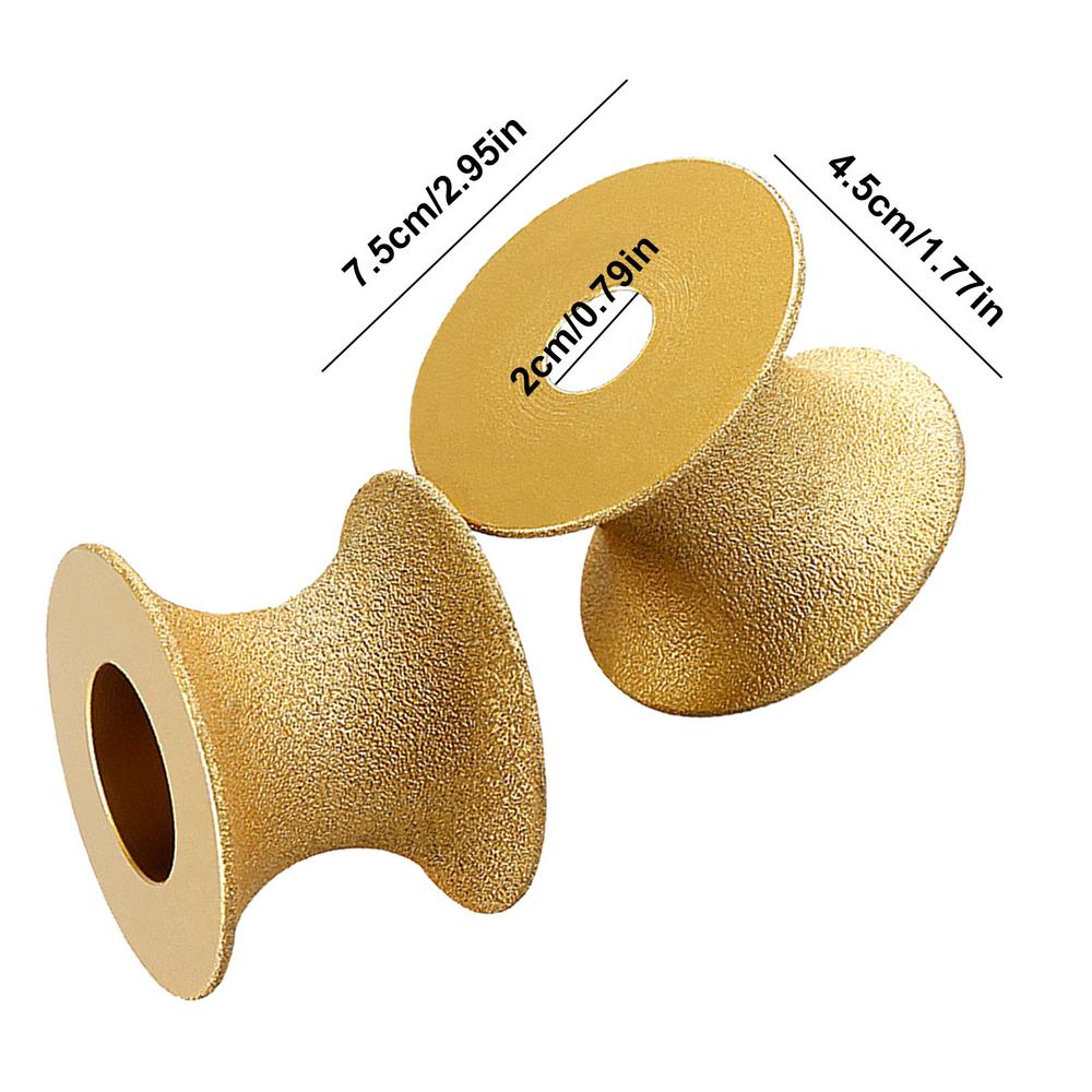 Grinding Wheels Stone Edge Marble Granite Tile Trimming Grinding Wheel Brazied Diamond Angle Grinder Grinding Disces