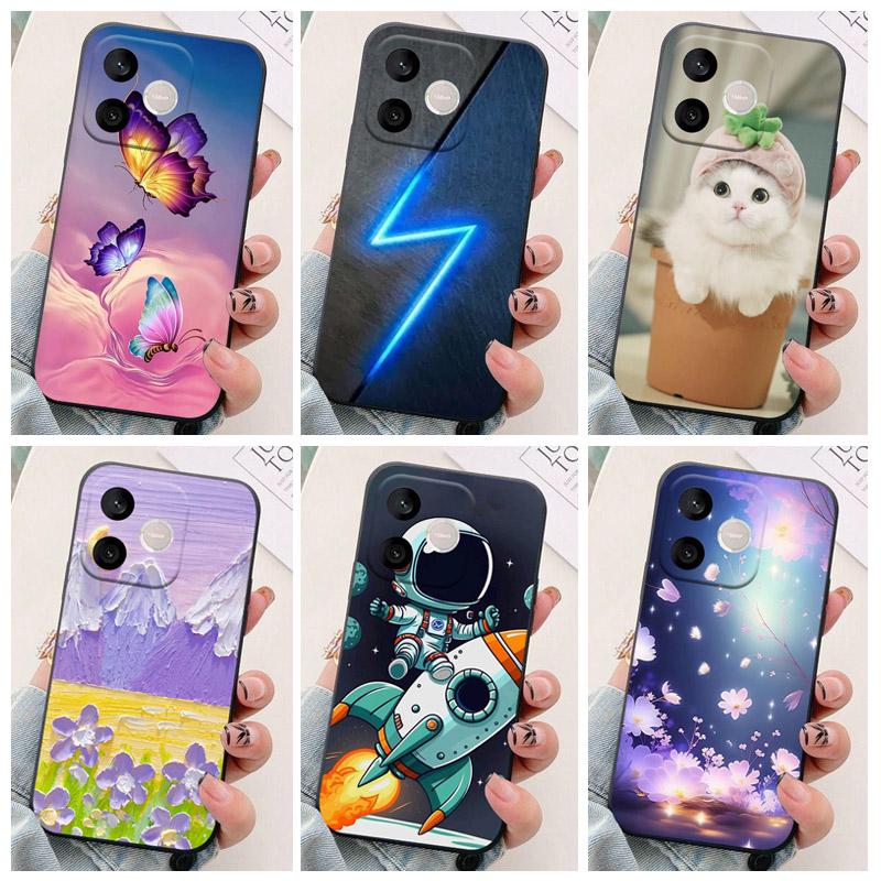 For Honor 600 Lite Honor600Lite Phone Case astronaut Silicone Camera Protection Back Cover For Honor 500 Smart Funda Coque Shell
