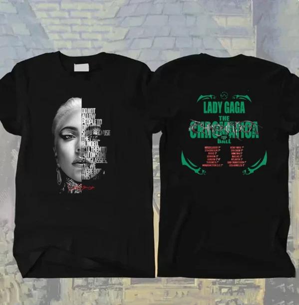 Gaga The Chromatica Ball Tour 2022 Vintage Shirt, Ld Gaga Merch Fan Gift 3XL