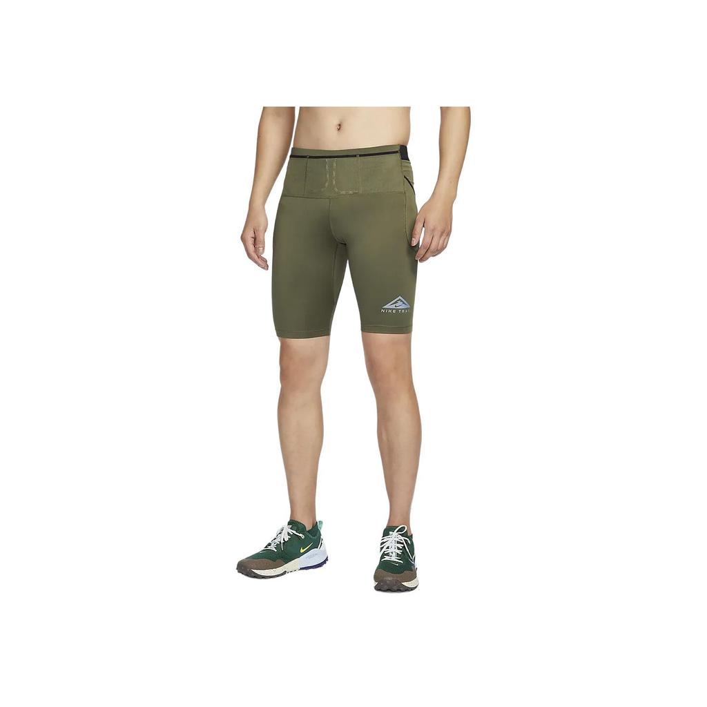 Nike Trail Dri-FIT Lava Loops Solid Schnelltrocknend Lauf-Tight mit Futter Lässige Sportshorts Herrenshorts Mittel-Olivgrün DV9308222