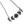 Vintage Moon Phase Pendant Necklace - Creative Jewelry