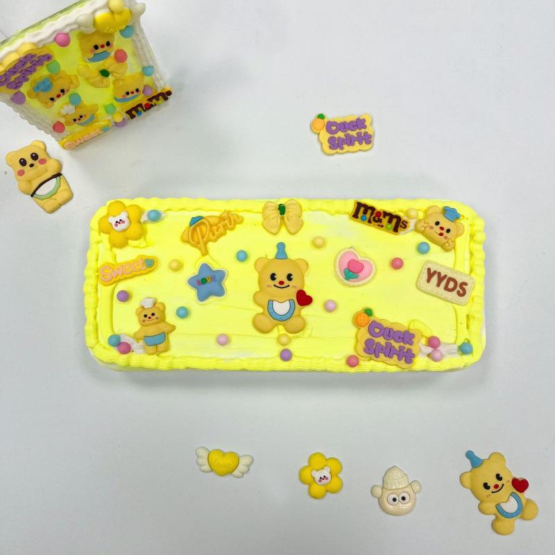 DIY Handgemachtes Cremeleim Stiftebox Set – Kreatives und Niedliches Schüler Schreibwaren Paket