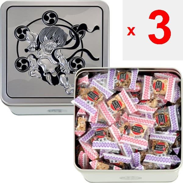 Tokiwa-do Thunder Stirrup Honpo Raijin Kami-Isobe can (large) 300g Wagashi