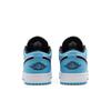 Air Jordan 1 Low Grade School 'UNC' (Unisex) White / University Blue / Obsidian Kids' Basketball Shoes 553560 144