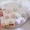 Retro Classic Fashion Four-leaf Clover Earrings - New Luxury Elegant Stud Earrings for Women