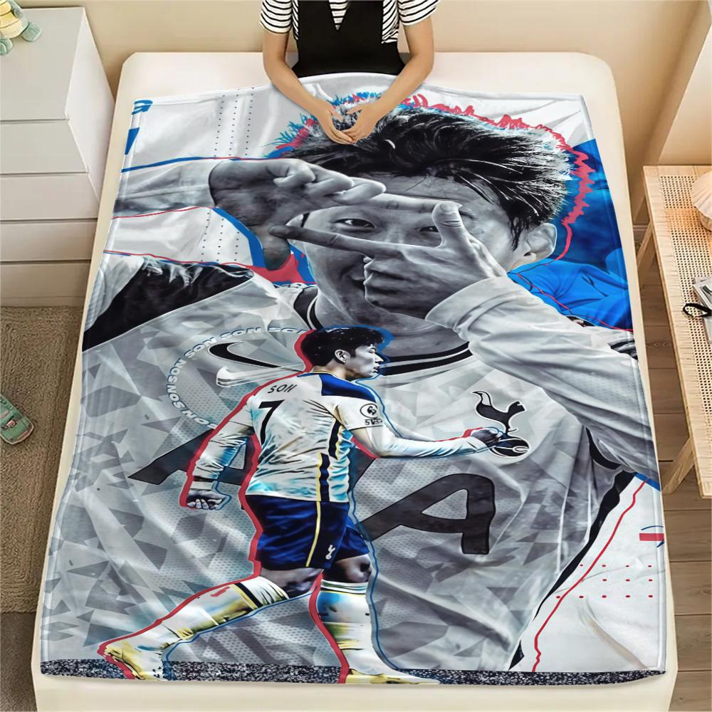The Spurs Team Print FlAannel Blanket, High Quality Comfortable for All Seasons, Home Decor, Warmth and Comfort