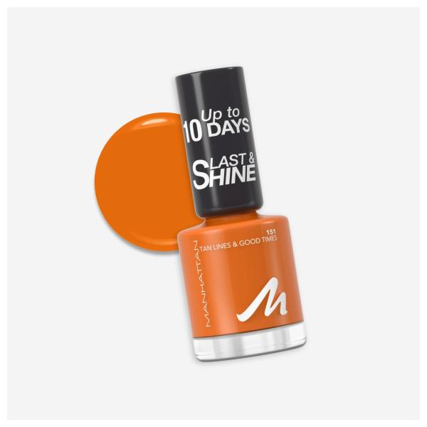 MANHATTAN Manhattan Last Shine Nail Polish 151 Tan Line Good Times 8ml