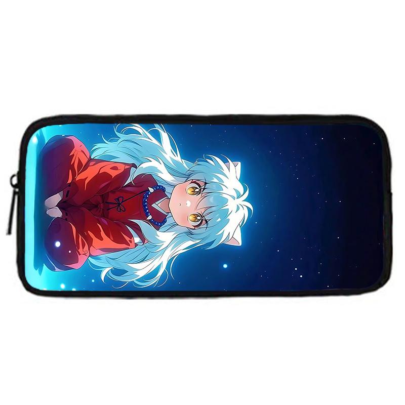 Inuyasha Warm Winter Child School Backpack with Lunch Bags ,Pencil Bags ,School Bags for Boys Girls Best Gift