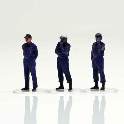 Figreal 1/64 Firefighter 001 3-piece Set