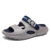 2025 new summer sports and leisure beach shoes, cool slippers, two thick-soled lightweight sandals for driving, live broadcast 2025