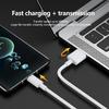 20PCS 6A 120W Type C Super Fast Charging Cable Data Cord For Samsung Huawei Xiaomi Quick Charing USB C Cables