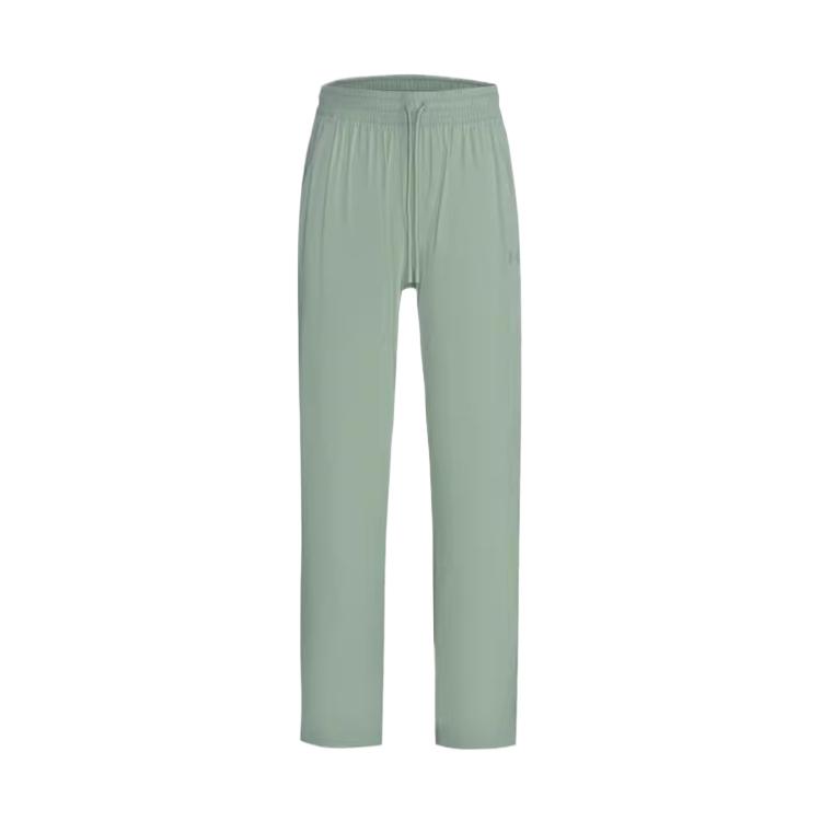 Under Armour Drawstring Solid Mid-Rise Sports Pants Women bottoms 6014373-348 XS