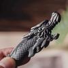 Dragon Bottle Opener Solid Arowana Brass Pendant Keychain Gothic Punk Accessory Men Gifts Bar Portable Tool Bottle Opener