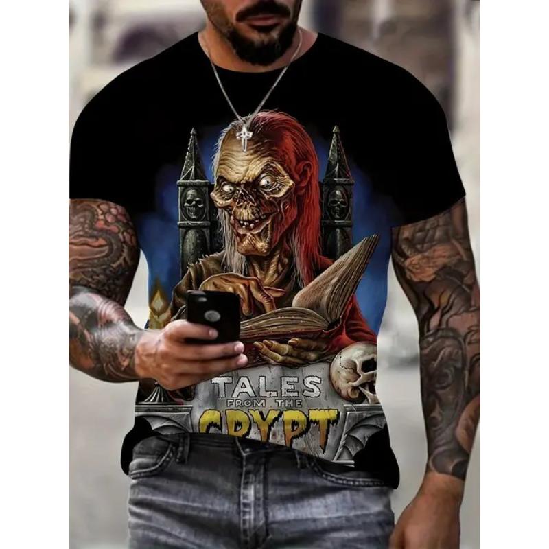 Casual Versatile Top Fashionable Simple Men's Short Sleeves T-Shirts Men’s