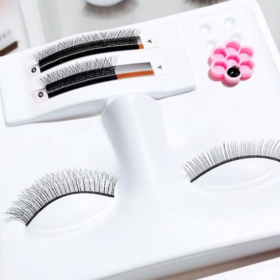 Grafting Eyelash Head Model Simulated Glue Tank Design Three-dimensional Practice Eyelash Extension Mannequin Head Beginner Supply