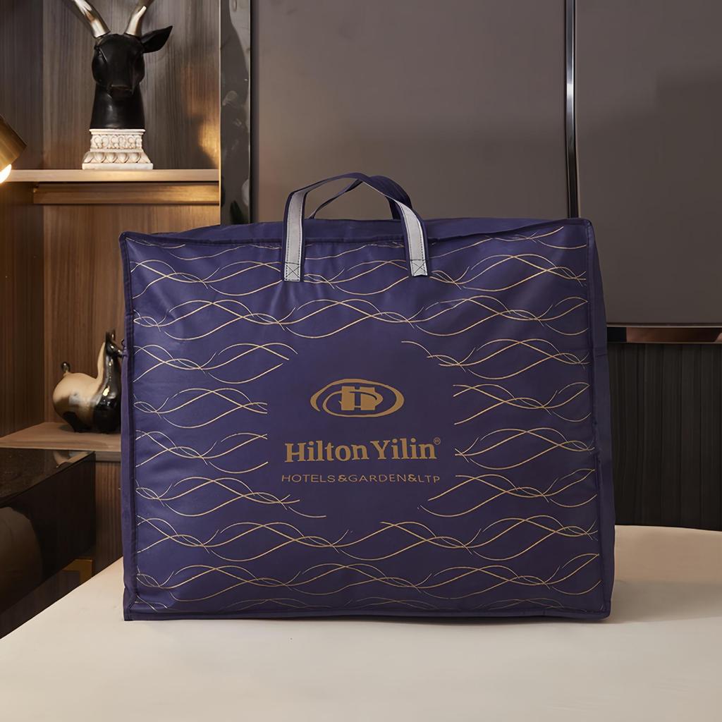 DoubleTree by Hilton All-Season Feather Down Quilt - Hotel Style for Spring, Autumn, and Winter.