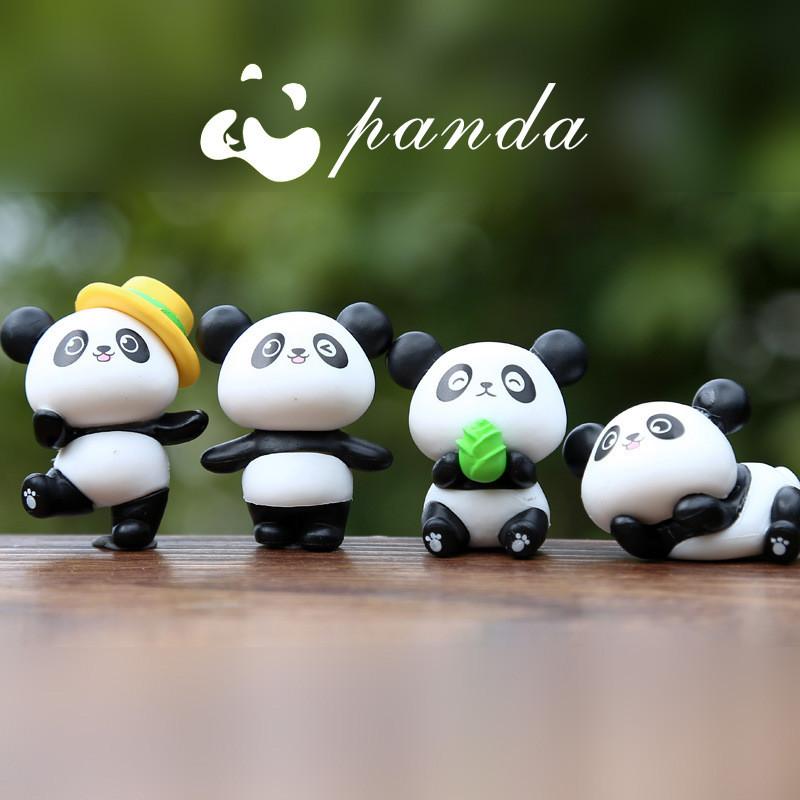 Panda Puppe Spielzeug PVC Material Tanzende Figur Für Kinder Und Sammler