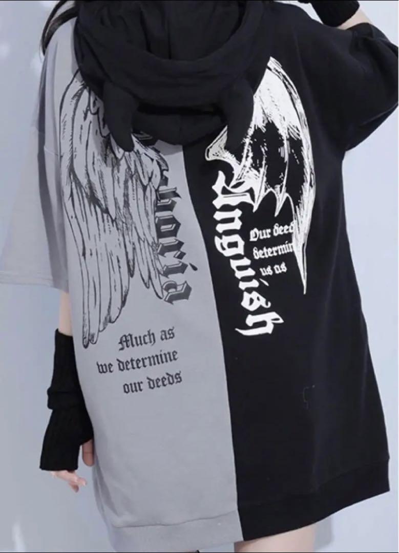 

[Б/У] Дьявол Ангел Крылья Ангела Крест Крест Мина Болезненно Милый Туника Рогатый Рогатый Капюшон