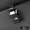 Goat Leather Car Sunglasses Holder Glasses Ticket Card For BMW M E46 E90 E60 F10 F11 F20 F30 F34 F01 G05 car sticker car sticker cyhk37