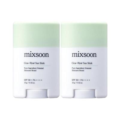 Cica Hyal Sun Stick SPF 50+ PA++++ UV Protection & Hydrating Cooling Sun Care 15g X 2ea