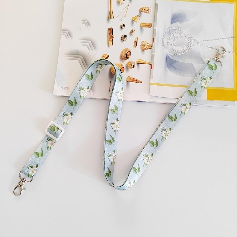 Multiple Mosaic pattern mobile phone rope small fresh adjustable lanyard Camera mobile phone documentation bag lanyard accessories