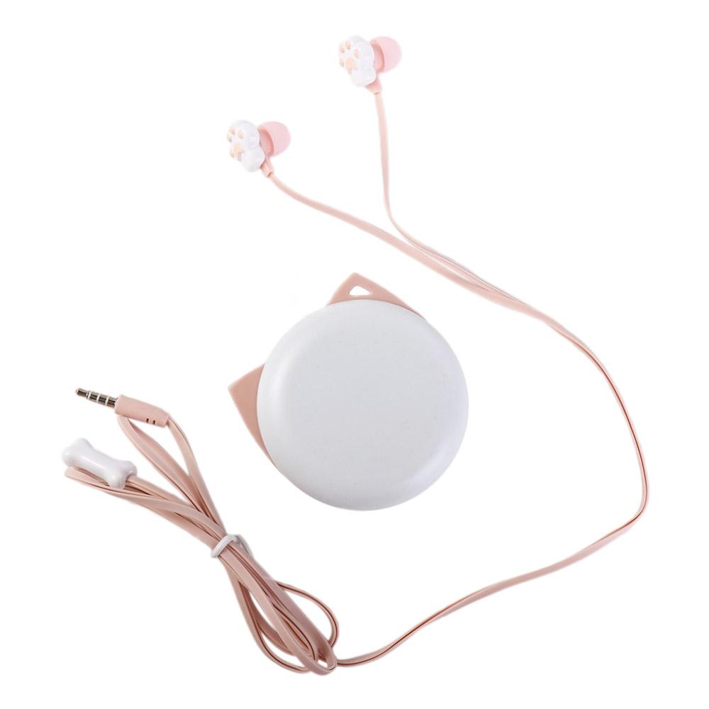 sound Sport Earphones with Earphones Case Remote Microphone In-Ear Earphones Wired Headset With Mic