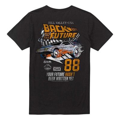 Back To The Future Unisex Adult Racing 88Mph T-Shirt