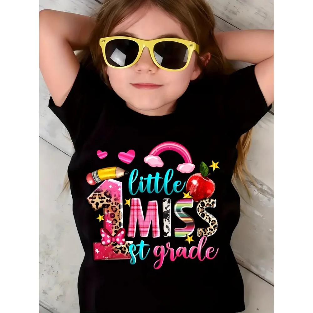 Summer Fashion Children's Clothing Creative Colorful Funny 3D Printed T-shirt Comfortable Soft Breathable Casual Versatile Short Sleeve T-shirt