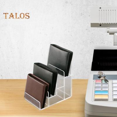 Purse Display Stand Wallet Handbag Organizer Trapezoidal Multi Tiers Jewelry Riser Display Rack Cosmetic Perfume Sunglasses Acrylic Display Shelf