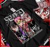 Demon Slayer Tshirt Kimetsu No Yaiba Three Hashira 2 Black Tshirt