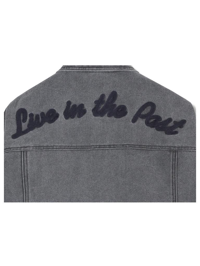 Gubin Heavy Cotton Trucker Jacket - Gray