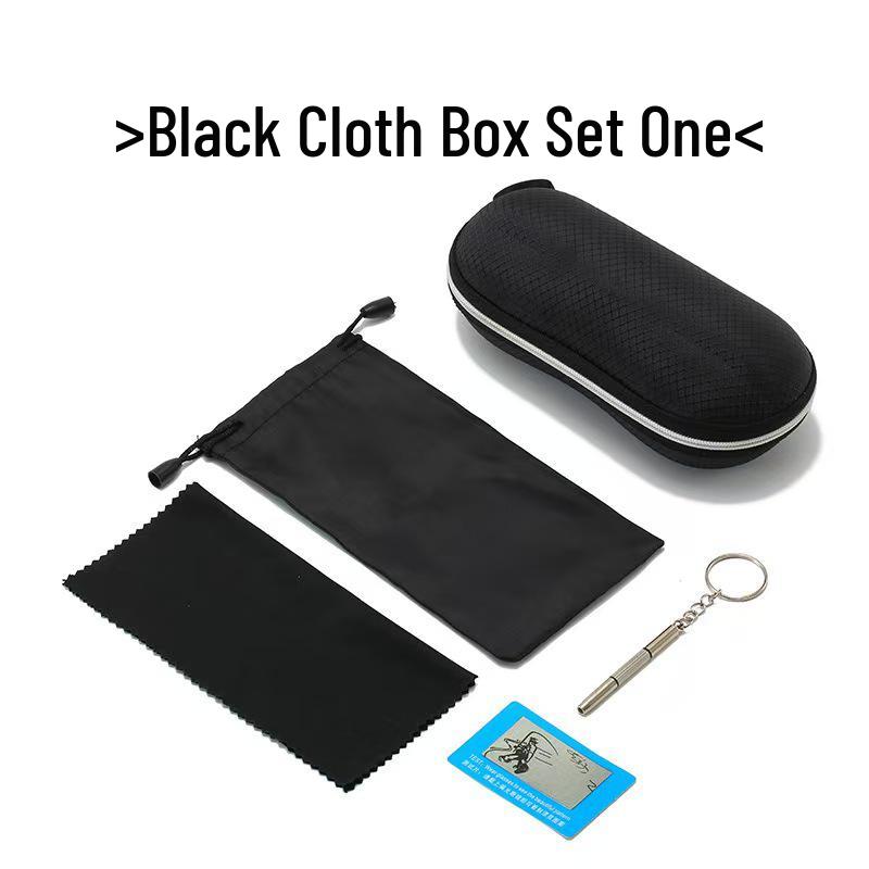 Portable Zipper EVA Glasses Case for Sunglasses, Cycling, Reading, and Myopia Glasses