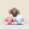 Cartoon Elephant Sweet Plush Keychain 11cm Cute Animal Soft Toy For Bags Keys And