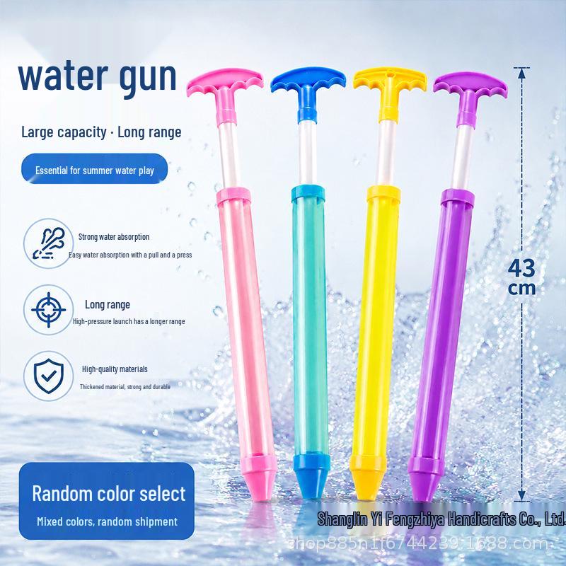 Kuromi Fireworks Cartoon Water Gun - Large Capacity Pull-out Spray Toy for Kids
