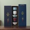Shangqi Five Famous Kilns Ceramic Master Teacup Gift Set