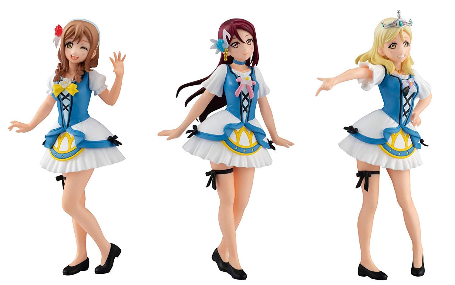 

Gasha Portraits Love 08 BLUE NEW of 3 Live! Sunshine!! ~WATER WORLD~ [Set (Complete)] синий