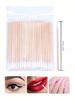 10 cm einzelne Wattestäbchen Reinigungsstift Hygienischer Reinigungsstift Haushalts-Make-up-Entferner-Stick Mikrobürste für Wimpern