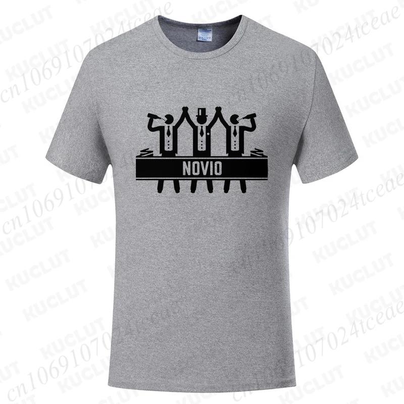 Spanisch Herren Single Abschied Junggesellenabschied Party Truppe T-Shirt Bier für den Bräutigam T-Shirts Team des Bräutigams Trauzeuge Oberteile Hochzeitshemd