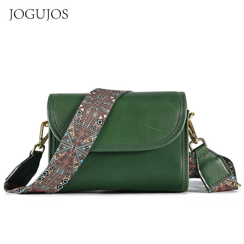 

JOGUJOS women s leather messenger bag niche design vegetable tanned leather casual versatile shoulder messenger bag